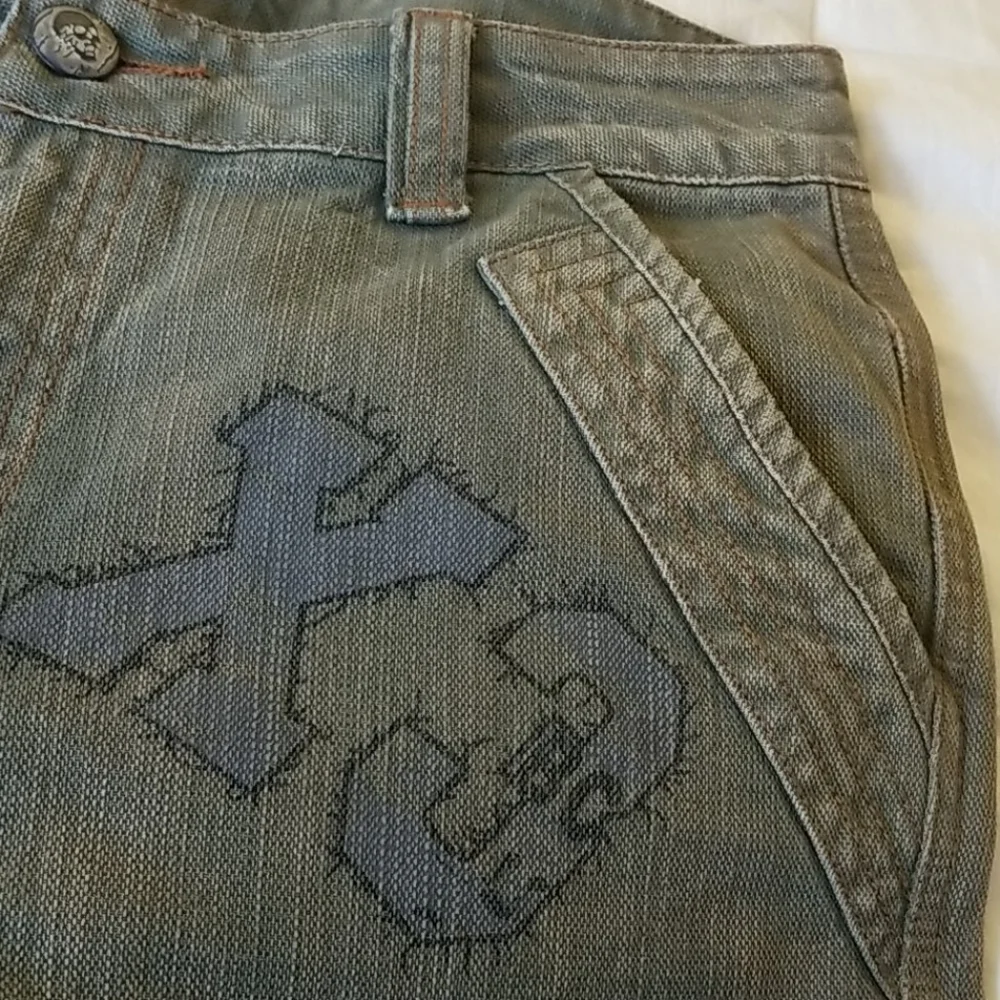 Current Character Cargo Jeans Green Small